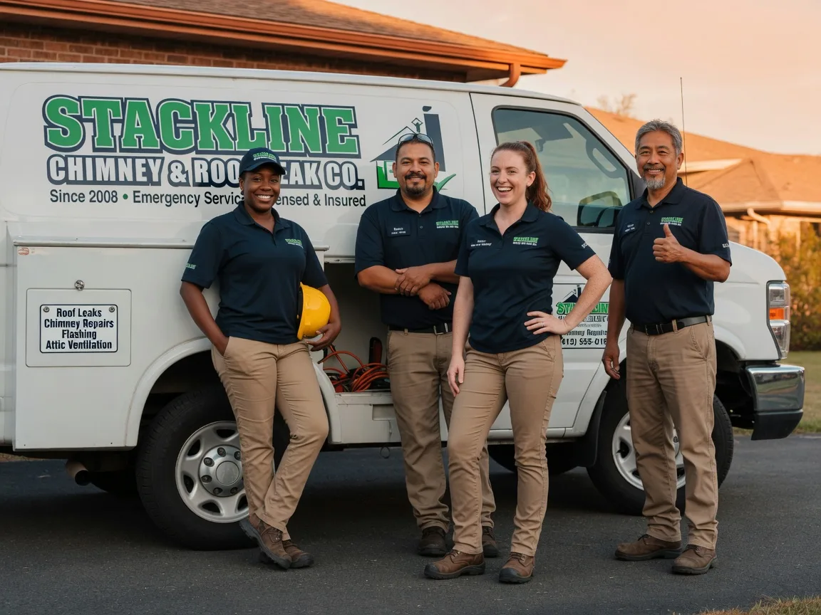 Chimney flashing repair company in Terryville, CT